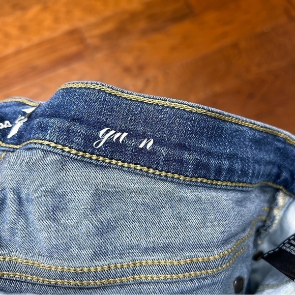 7 for all mankind gwenevere skinny gray ankle jean - Picture 8 of 10